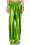 Khaite Palazzo Trousers In Viscose With Drawstring