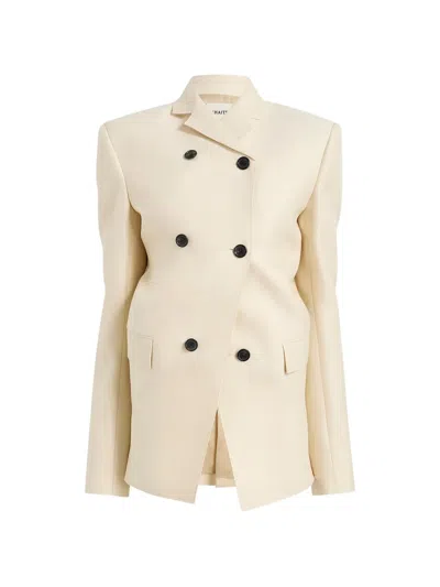 Khaite Rolo Jacket In 中性色