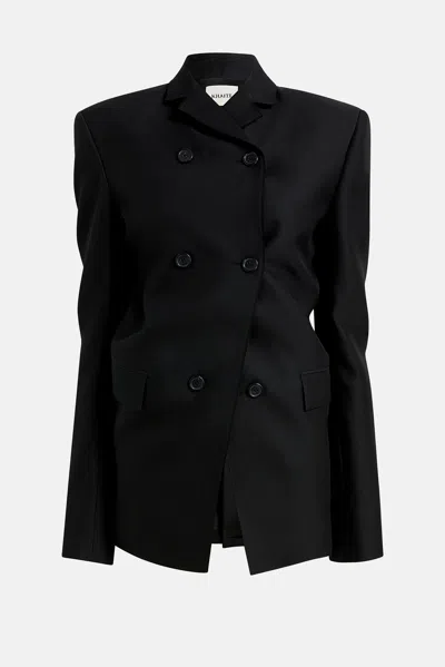 Khaite Rolo Jacket In Black