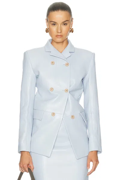 Khaite Rolo Jacket In Blue