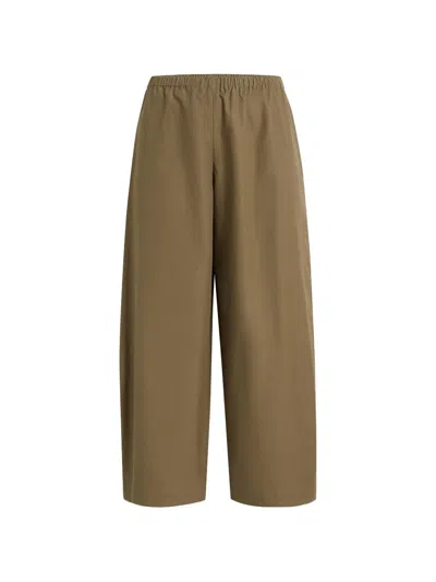 Khaite Roma Pants In Green
