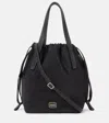 Khaite Rory Medium Leather-trimmed Bucket Bag