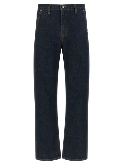 Khaite Rossi Straight-leg Jeans In Black