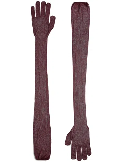 Khaite Five-finger Gloves In Niu Xuexue