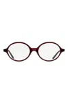 Khaite Round-frame Glasses In Red