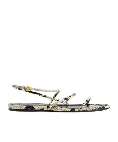 KHAITE LOOP FLAT SANDALS