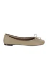 Khaite Bow-detail Ballet Flats