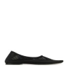 Khaite Maiden Leather Ballet Flat In Black