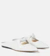 Khaite Rowan Pointed Toe Mule In White