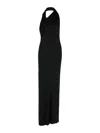Khaite Roza Dress In Black
