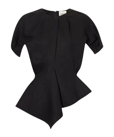 Khaite Rumi Shirt In Black