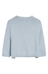 Khaite Atmosphere Blue Cashmere Sabina Sweater In Blue
