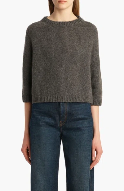 Khaite Sabina Cashmere Sweater In Black