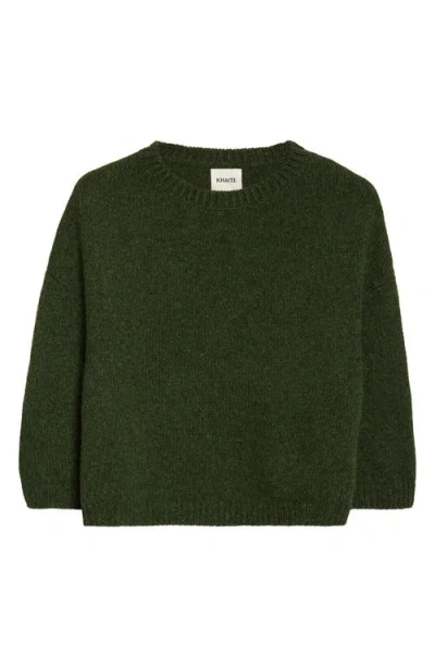 Khaite Sabina Cashmere Sweater In Green