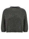 Khaite Women's Sabina Drop-shoulder Cashmere Sweater In Gray