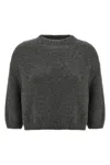 Khaite Women's Sabina Drop-shoulder Cashmere Sweater In Gray