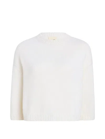 Khaite Sabina Sweater In White