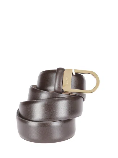 KHAITE SADDLE BELT - GOLD