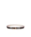 Khaite Saddle Belt In Black