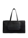 Khaite Sage Duffle Handle Tote Bag In Black