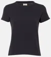 Khaite Mae Short-sleeved T-shirt In Black