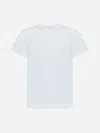 Khaite Devra Cotton Blend Jersey T-shirt In White