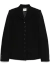 Khaite Saraphina Blazer In 黑色