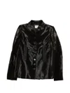 Khaite Saraphina Jacket In Brown