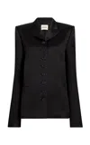Khaite Saraphina Suiting Jacket In Black