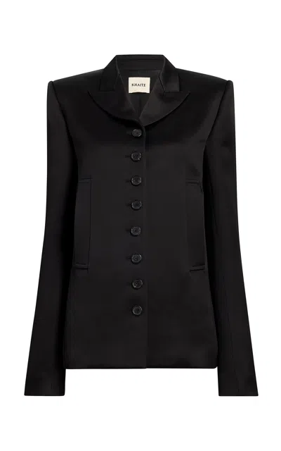 Khaite Saraphina Suiting Jacket In Black
