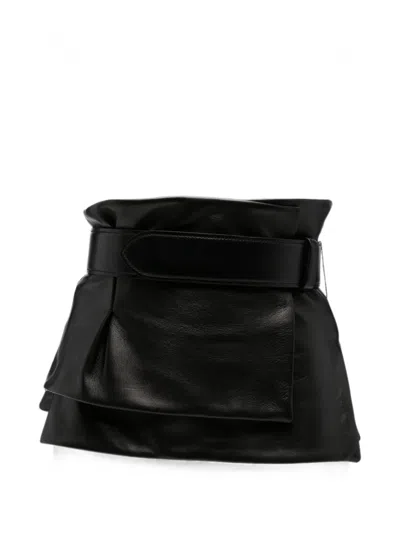 Khaite Saskia Belt In Black