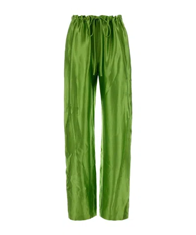 KHAITE KHAITE ROHEN DRAWSTRING SATIN PANTS