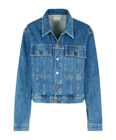 KHAITE KHAITE SAUNDER BUTTONED DENIM JACKET