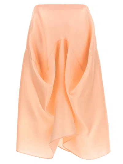Khaite Sawyer Skirt In Pink