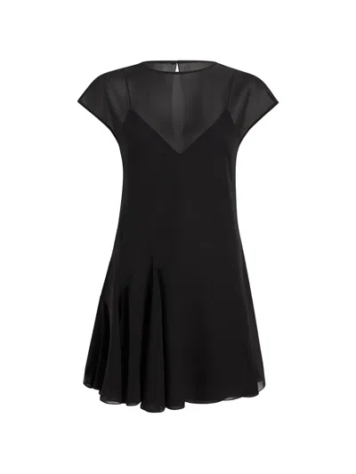 Khaite Scarla Dress In Black