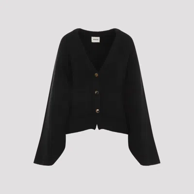 Khaite Scarlet Cardigan In Black