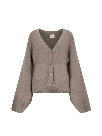 KHAITE THE SCARLET CARDIGAN