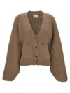 Khaite Scarlet' Cardigan In Brown