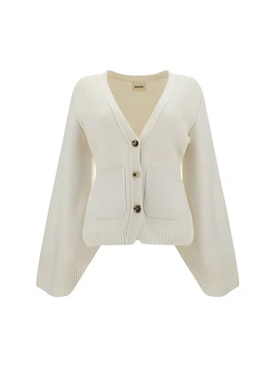 KHAITE SCARLET CARDIGAN
