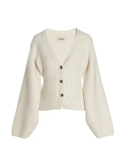 Khaite Scarlet Cardigan In White