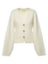 Khaite Women Scarlet Cardigan Glaze In Neutral
