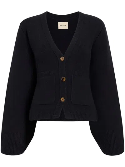 Khaite Scarlet Cashmere Cardigan
