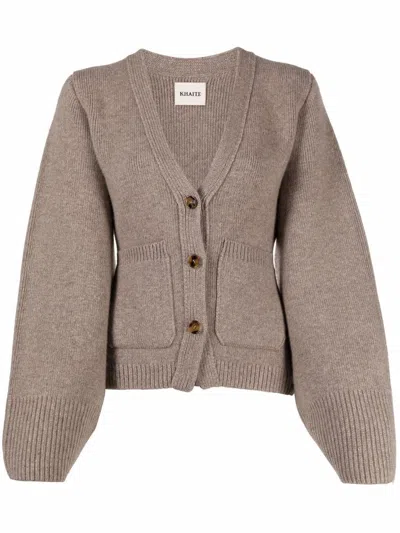 Khaite Scarlet Cashmere Cardigan