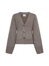 Khaite Scarlet Cashmere Cardigan