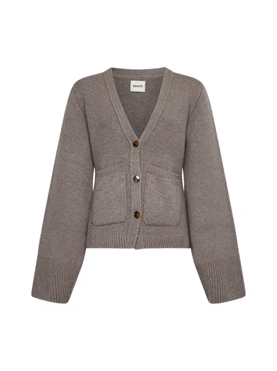 Khaite Scarlet Cashmere Cardigan