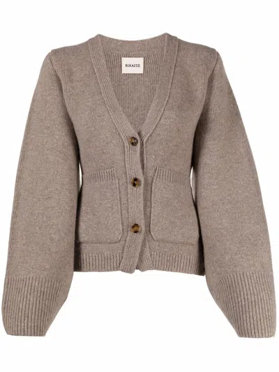 Khaite Scarlet Cashmere Cardigan