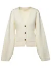 Khaite Scarlet Cashmere Cardigan