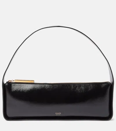 KHAITE LORI LEATHER SHOULDER BAG