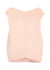 Khaite Selly Top In Pink Light