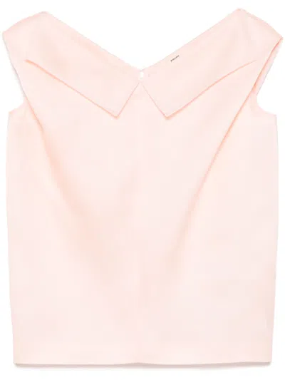 Khaite Selly Top In Pink